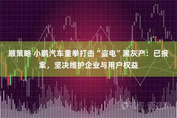 顺策略 小鹏汽车重拳打击“盗电”黑灰产：已报案，坚决维护企业与用户权益